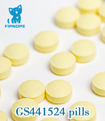 Prix d'usine Antiviral GS-441524 Comprimés Pour les chats de 3 kg 4 kg 5 kg Traitement de la FIP